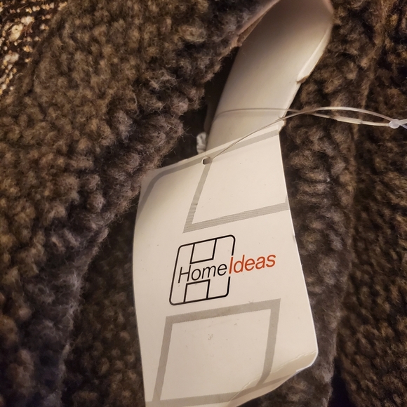 Homeideas men's woolen anti-slip slippers - Picture 7 of 9